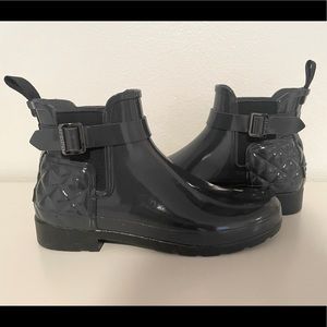 Hunter Refined Quilted Waterproof Rainboot!!